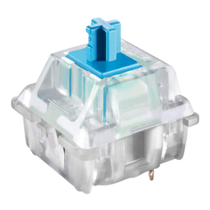 Cherry MX Blue RBG Key Switches - Clicky
Operating Force 60cN; Pre-Travel 2.2mm