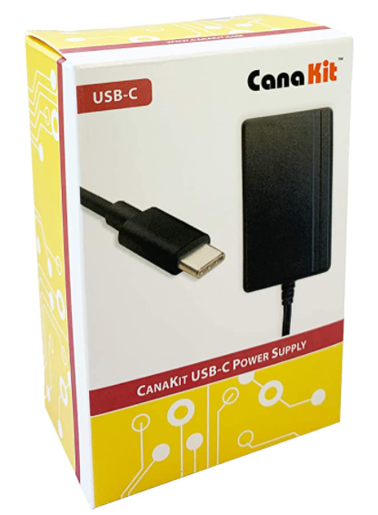 CanaKit 3.5A Raspberry Pi 4 Power Supply (USB-C)