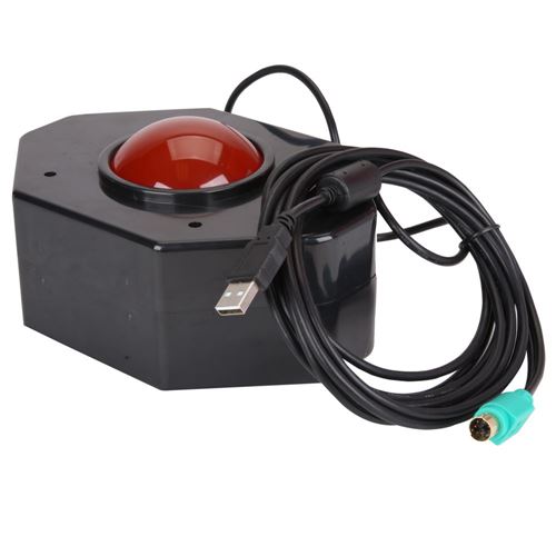Baolian Trackball with USB Kit - Works With Raspberry Pi, Windows, Linux PCs, Macs, and More