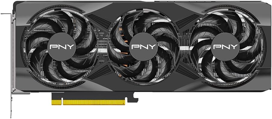 PNY NVIDIA GeForce RTX 5070 Ti Overclocked Triple Fan 16GB GDDR7 PCIe 5.0 Graphics Card