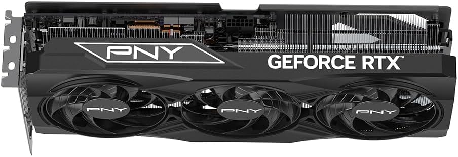 PNY NVIDIA GeForce RTX 5070 Ti Overclocked Triple Fan 16GB GDDR7 PCIe 5.0 Graphics Card