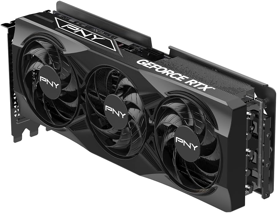 PNY NVIDIA GeForce RTX 5070 Ti Overclocked Triple Fan 16GB GDDR7 PCIe 5.0 Graphics Card