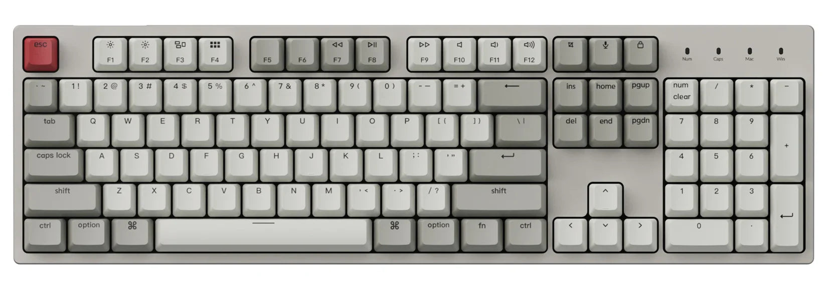 Keychron C2 Wired Mechanical Keyboard - Display Model