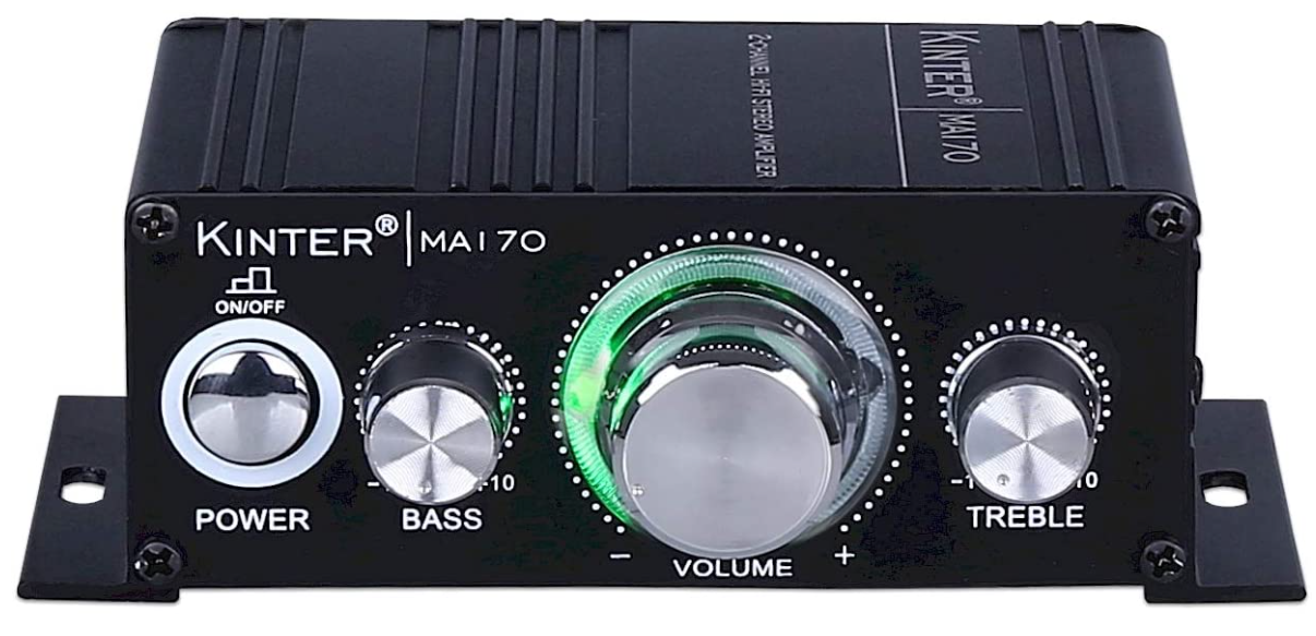 Kinter MA170 12V 2 Channel Mini Digital Audio Power Amplifier